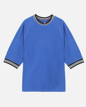Load image into Gallery viewer, Raglan Tee with Ribbed Neck