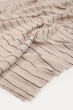 Load image into Gallery viewer, Stripe Print Scarf

