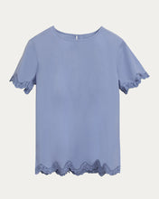 Load image into Gallery viewer, Scalloped Hem Shirt
