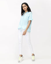 Load image into Gallery viewer, Striped Shirt with Knot
